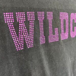 Gameday Social Kansas State Wildcats Rhinestone Tee‎ NWT Sz L